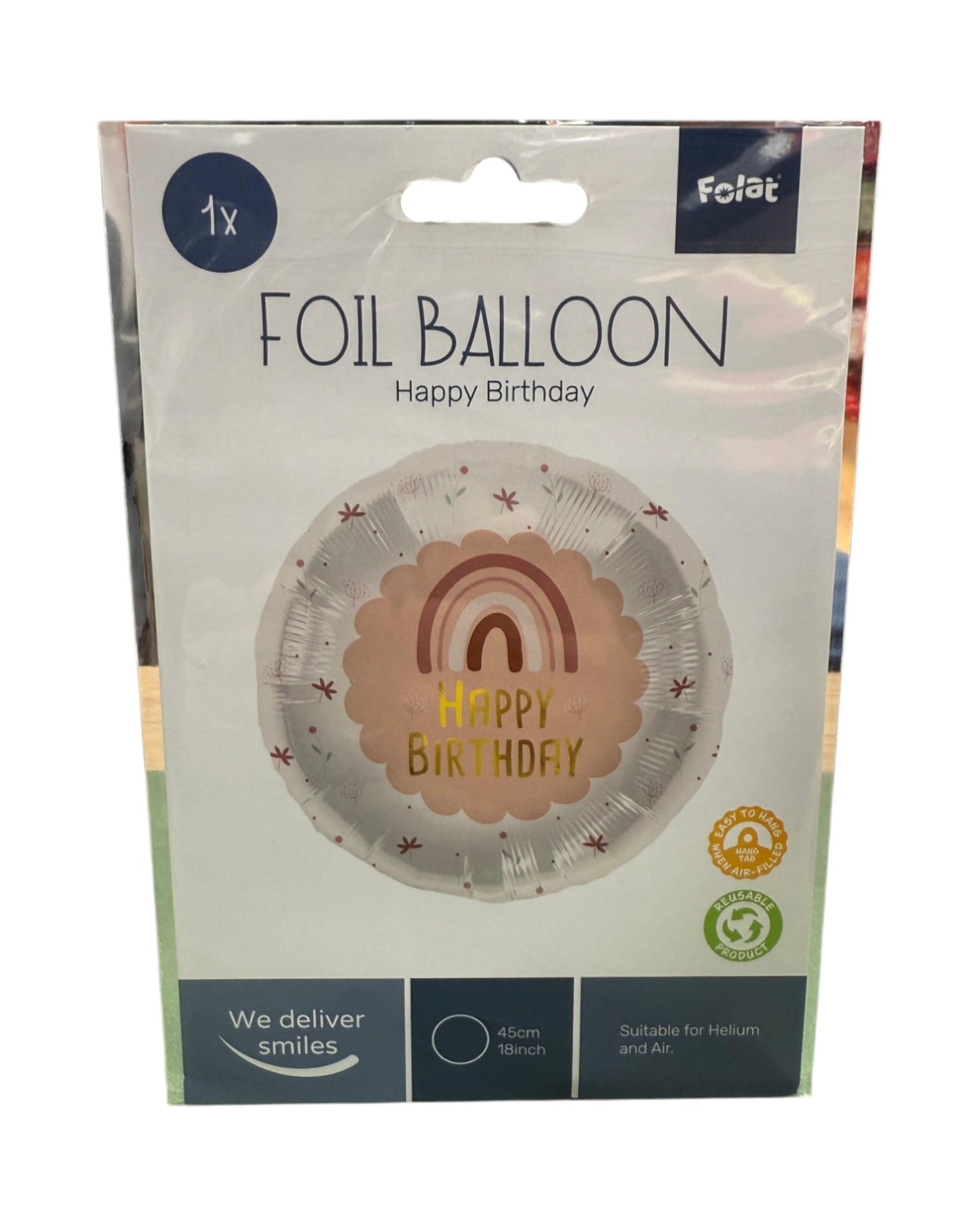 Palloncini Foil | Compleanno Femminile | Vari Modelli | 18 Pollici | 1 Pz