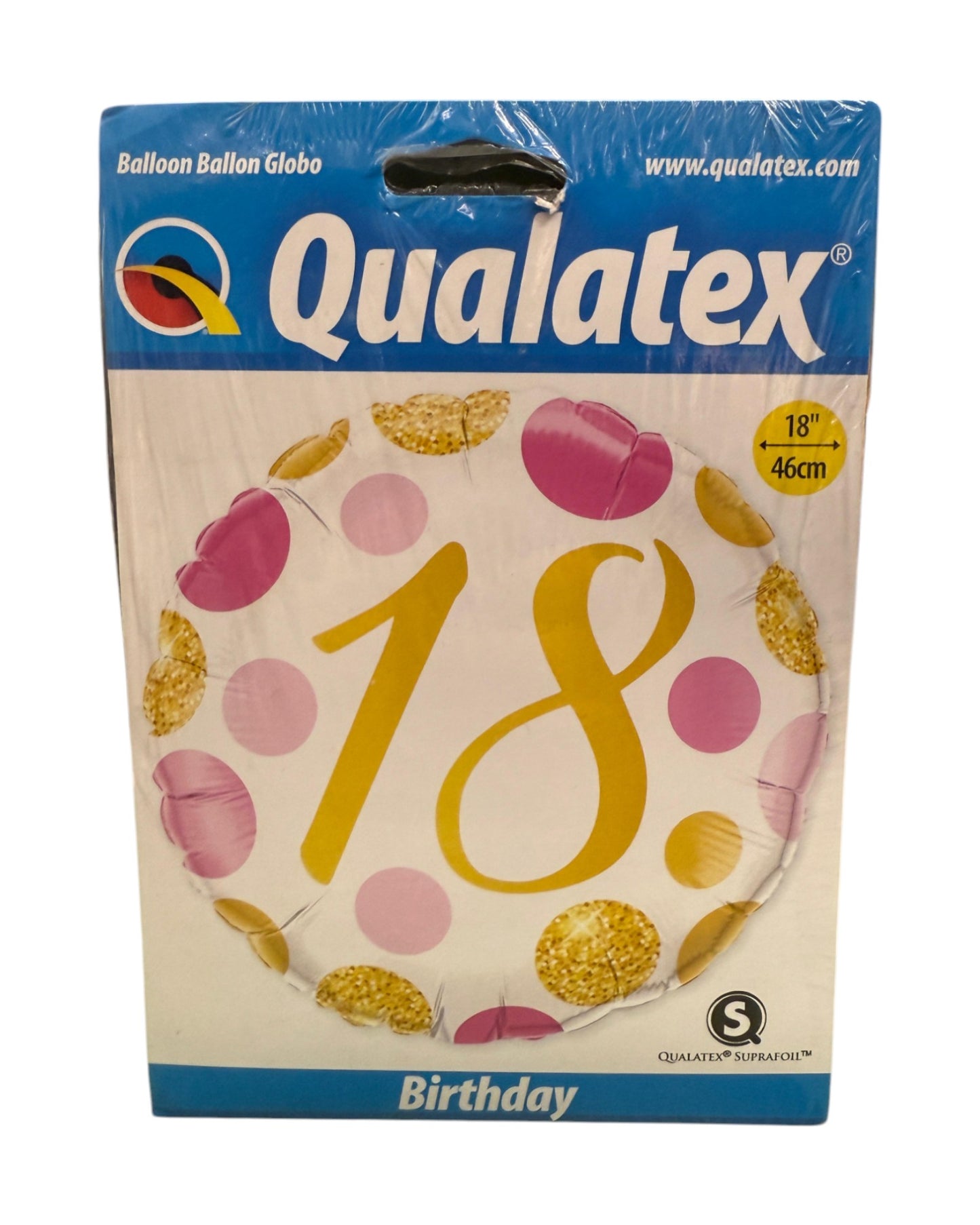 Palloncini Foil | Compleanno 18 Anni | Vari Modelli | 18 Pollici | 1 Pz