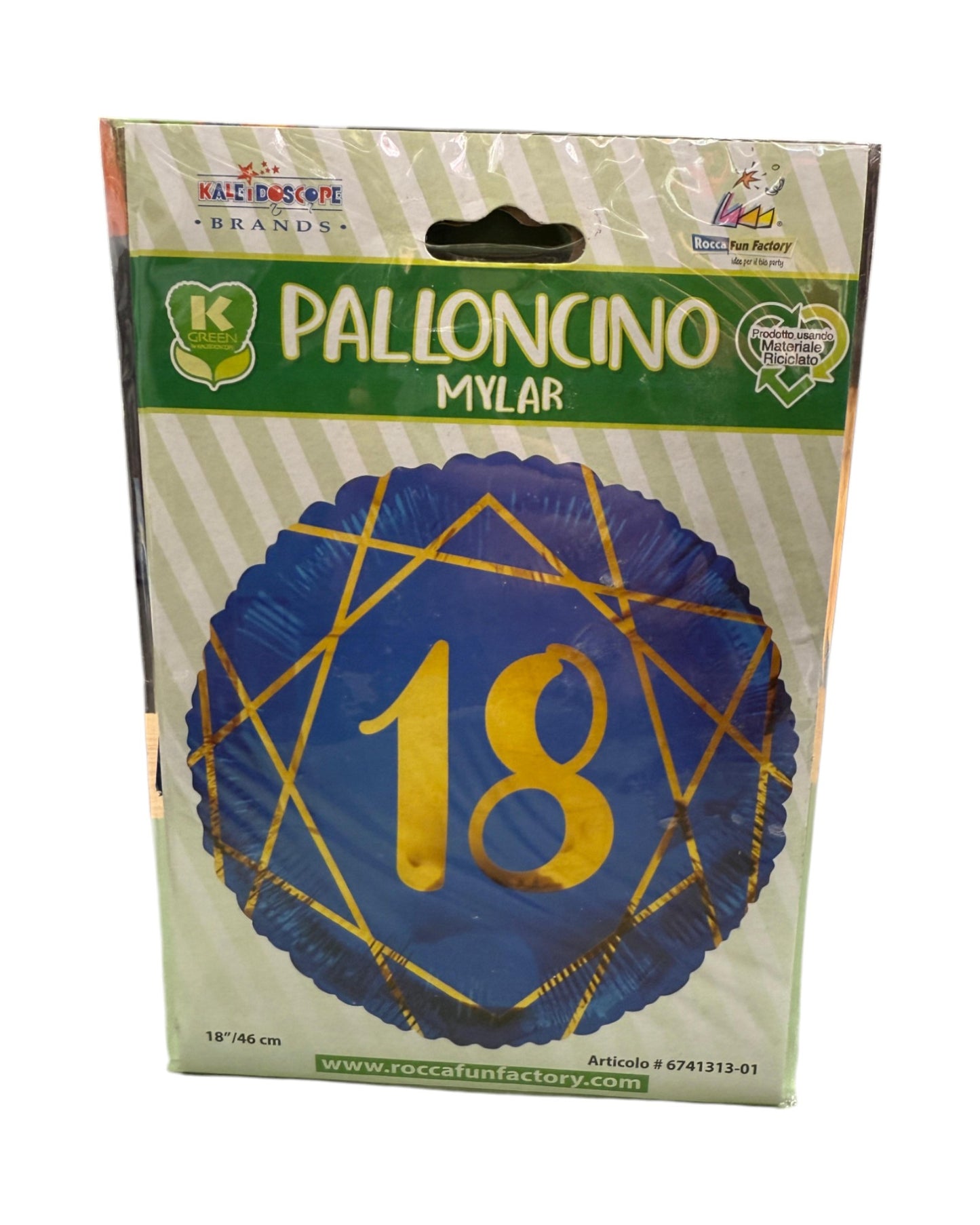 Palloncini Foil | Compleanno 18 Anni | Vari Modelli | 18 Pollici | 1 Pz