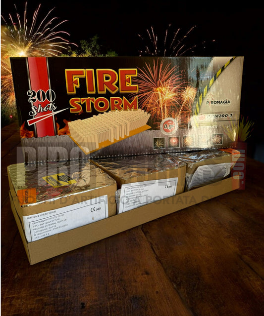 Fire Storm | 200 Hits | Straight and Fan