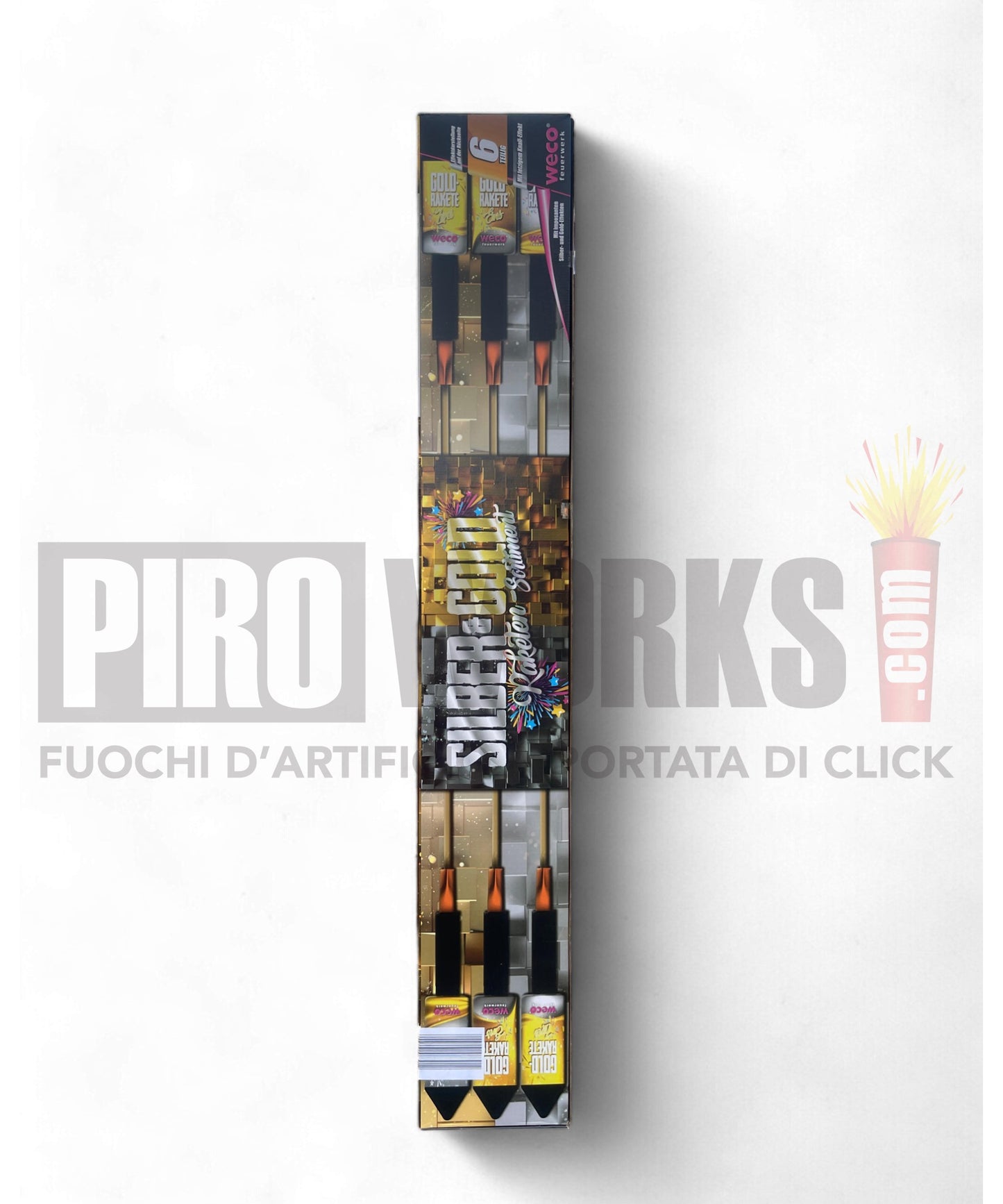 Razzi | Silver & Gold | Weko | 6 Pz