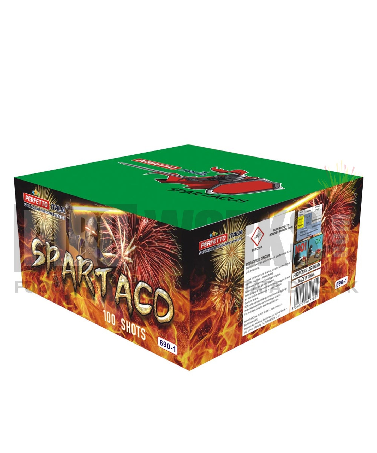 Spartaco | 100 Colpi | Art.690| 20mm | Perfetto