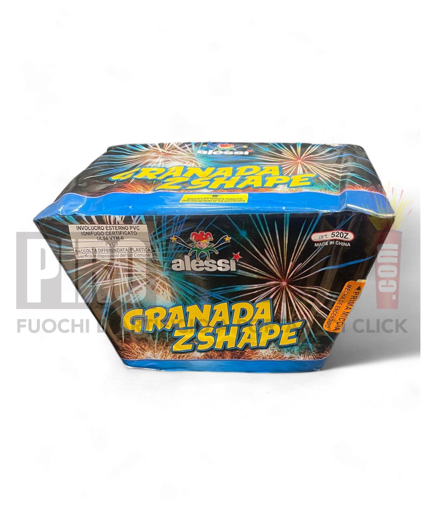 Granada Z Shape | 49 Colpi | 20mm | Spacchi Salice Oro
