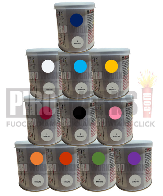 Fumogeno | Vulcan 1 Minuto | Barattolo | Vari Colori | Compass Rose