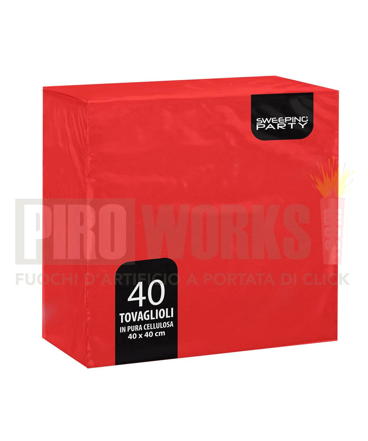 Tovaglioli Carta | Vari Colori | 40x40 Cm | 40 Pz