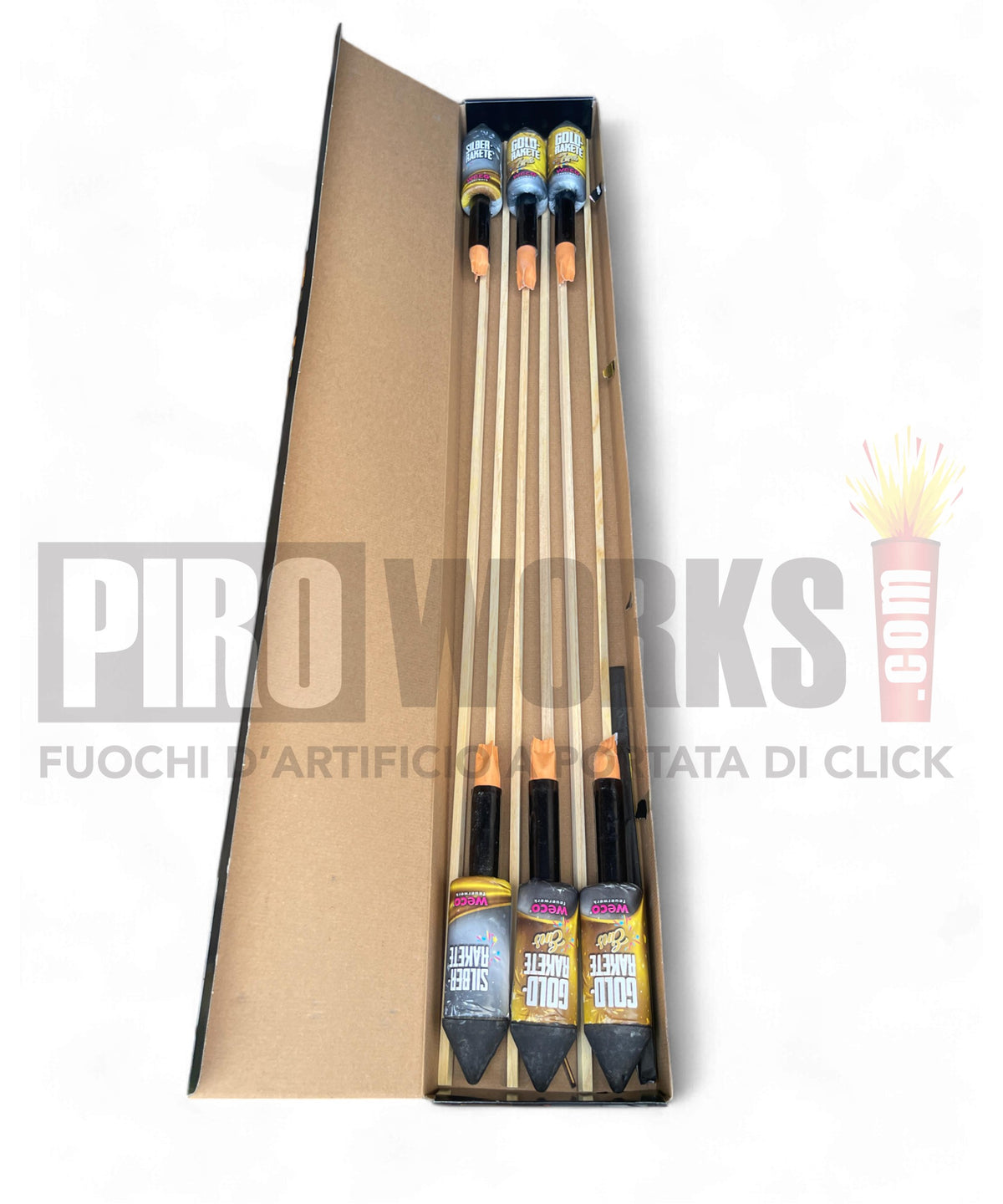 Razzi | Silver & Gold | Weko | 6 Pz