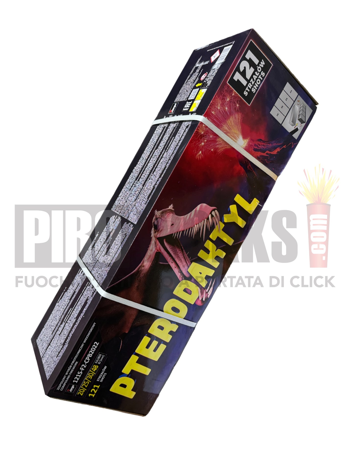 Pterodaktyl | 121 Colpi | 25/25/30/48 mm