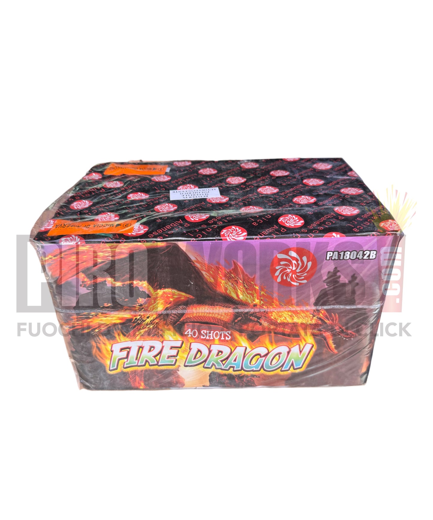Fire Dragon | 40 Colpi | 25mm | Art. PA18042B | Albanese