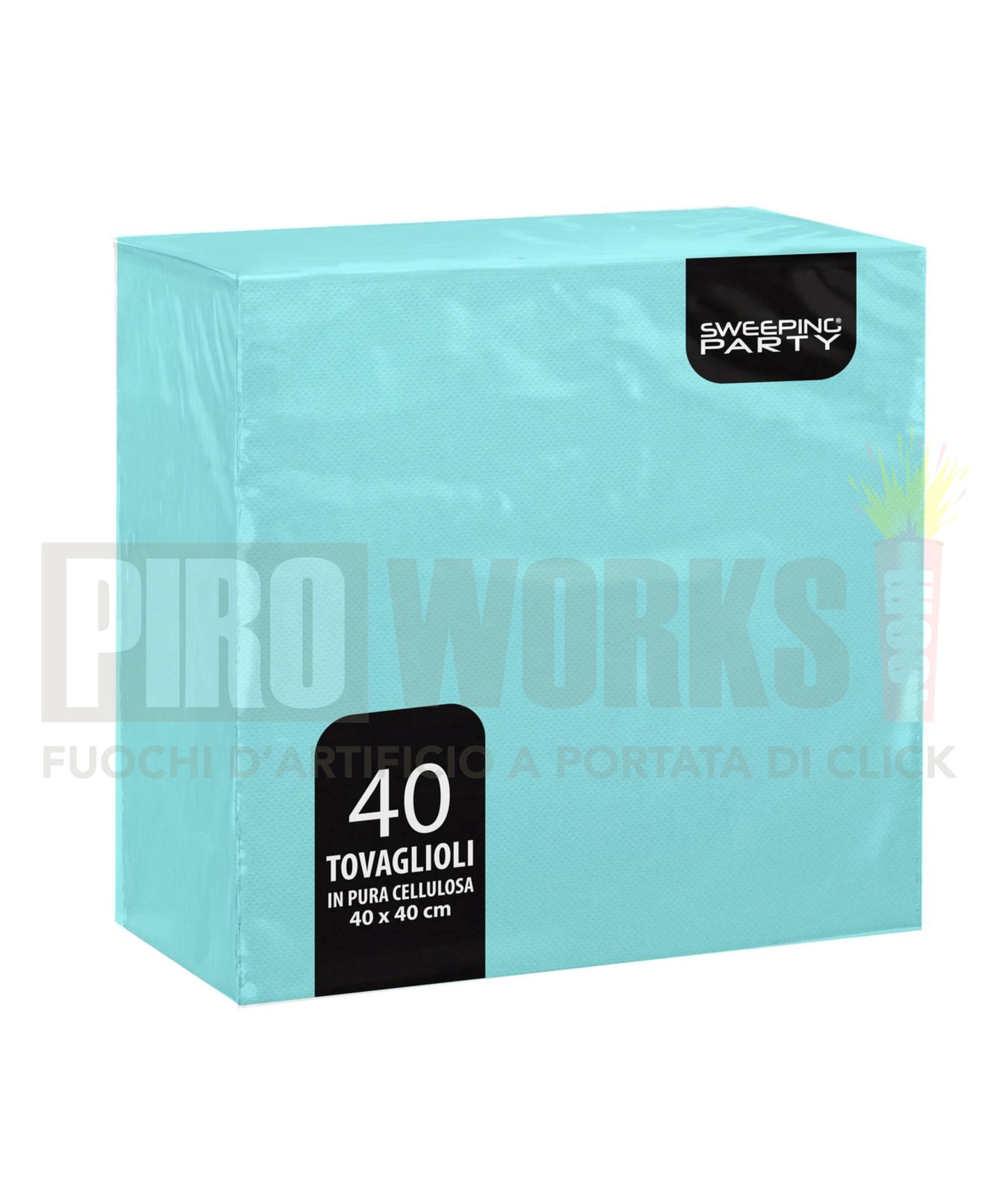 Tovaglioli Carta | Vari Colori | 40x40 Cm | 40 Pz