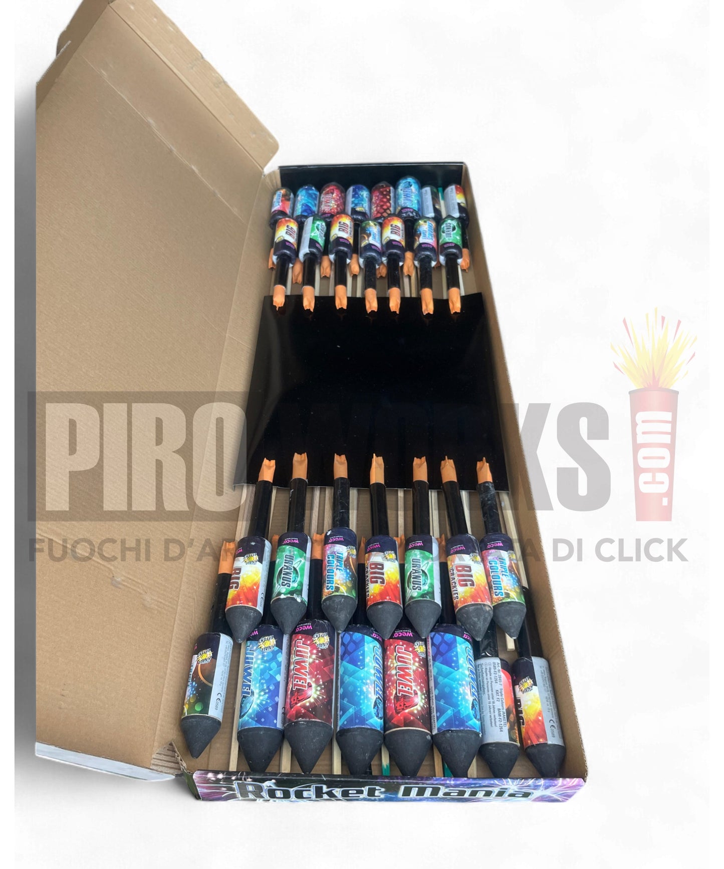 Razzi | Rocket Mania | Mega Assortimento | Weko | 30 Pz