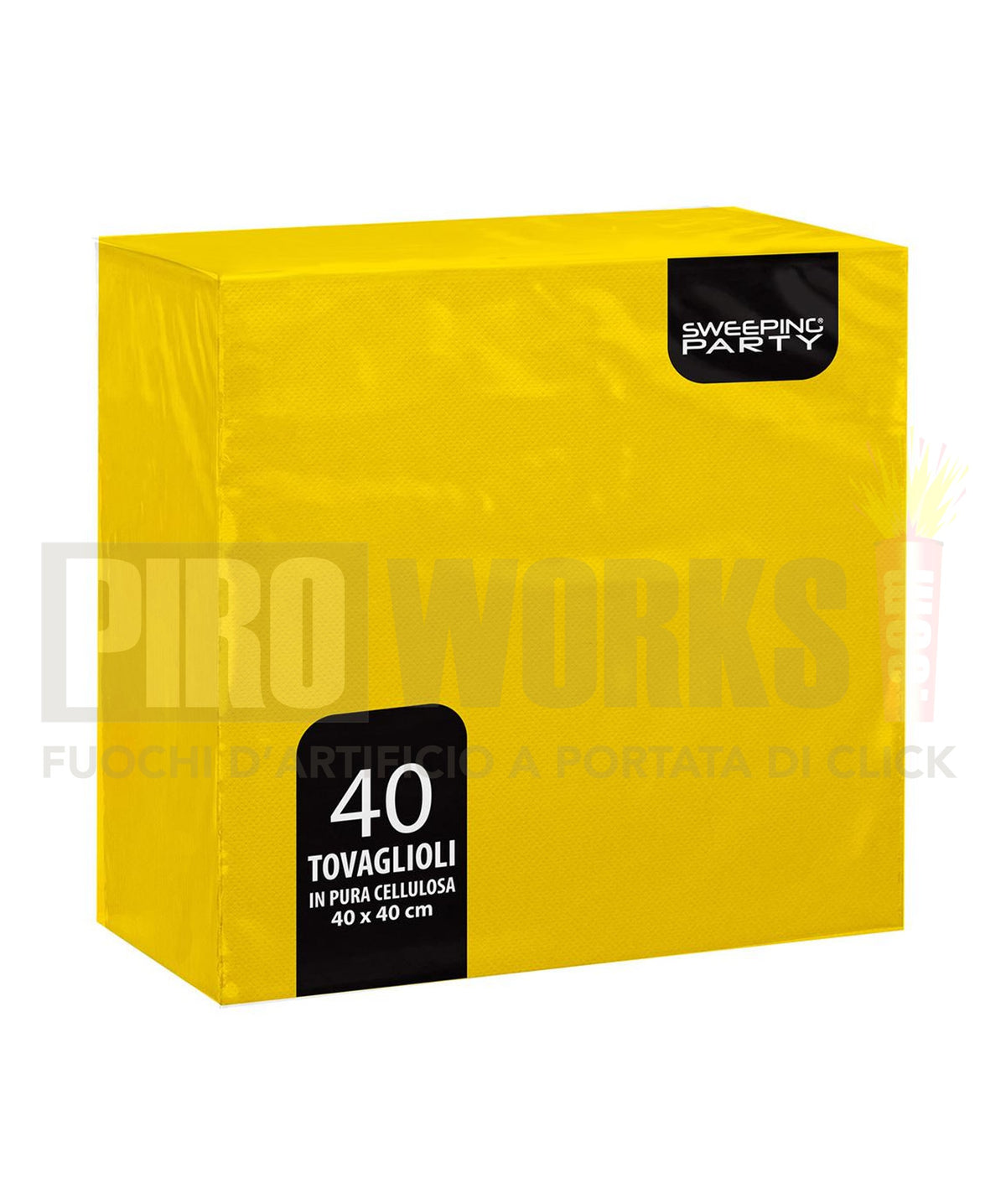 Tovaglioli Carta | Vari Colori | 40x40 Cm | 40 Pz