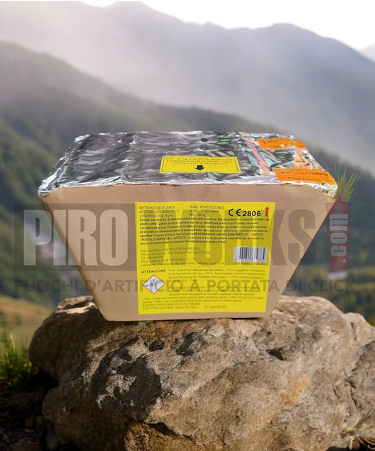 AC10Z36A | 36 Colpi | 25mm | Ventaglio | Palme Crackling