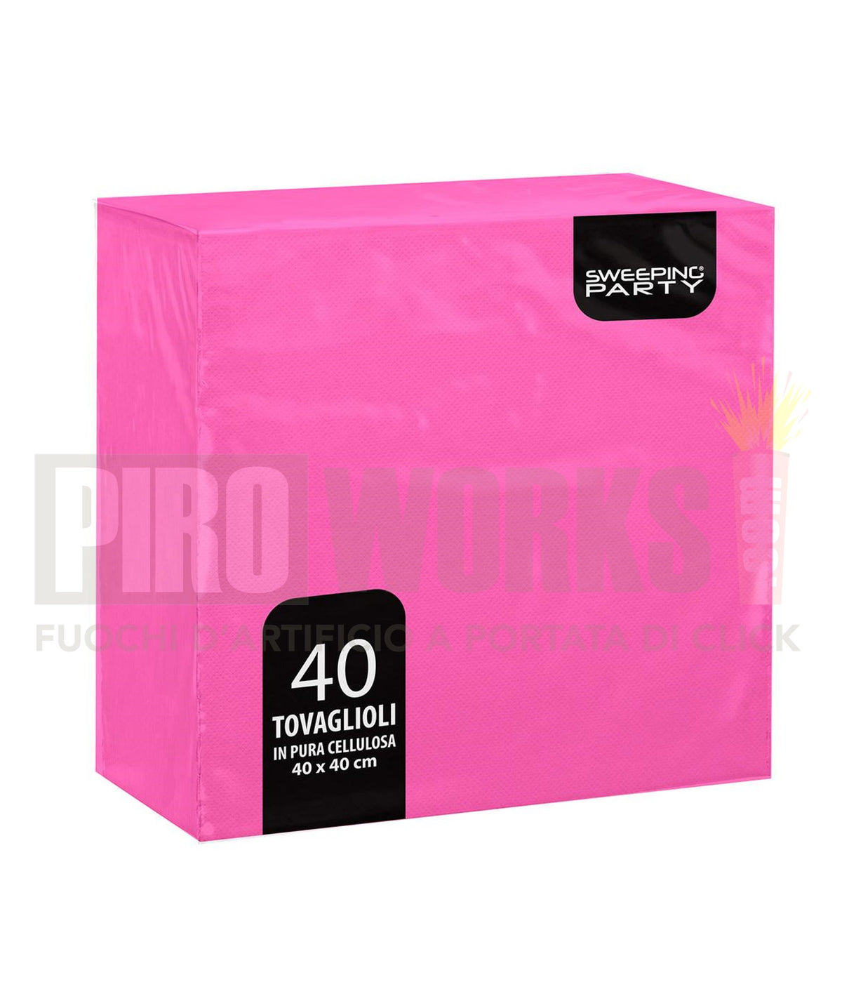 Tovaglioli Carta | Vari Colori | 40x40 Cm | 40 Pz