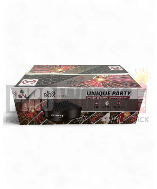 TXB008 | Unique Party | 146 Colpi | 20/25/30mm | Triplex