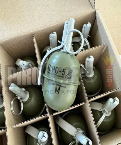 Pyrosoft | Granata a Mano | Piro-5M Chalk | Airsoft | 1 Pz