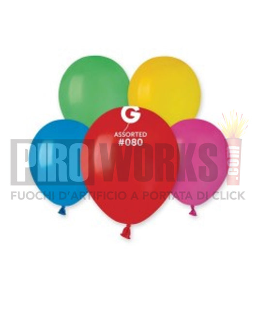 Latex Balloons | Round 5 Inch | Gemar | 10 pieces