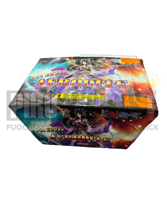 Afrodite | 144 Colpi | Ventaglio Striscioni Oro e Punte Colorate