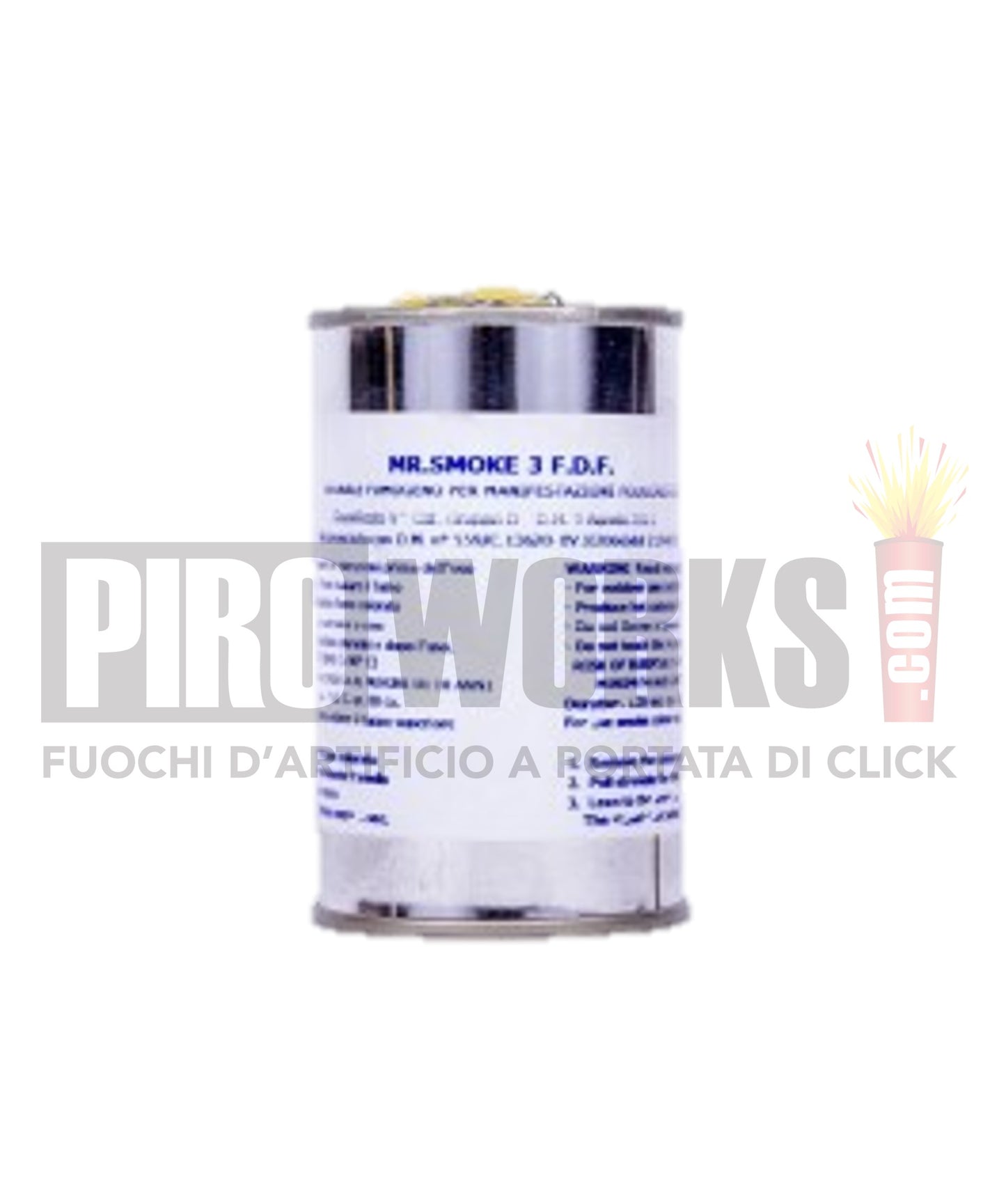 Fumogeno | Vulcan | Barattolo | 3 Minuti | Vari Colori | F.D.F.