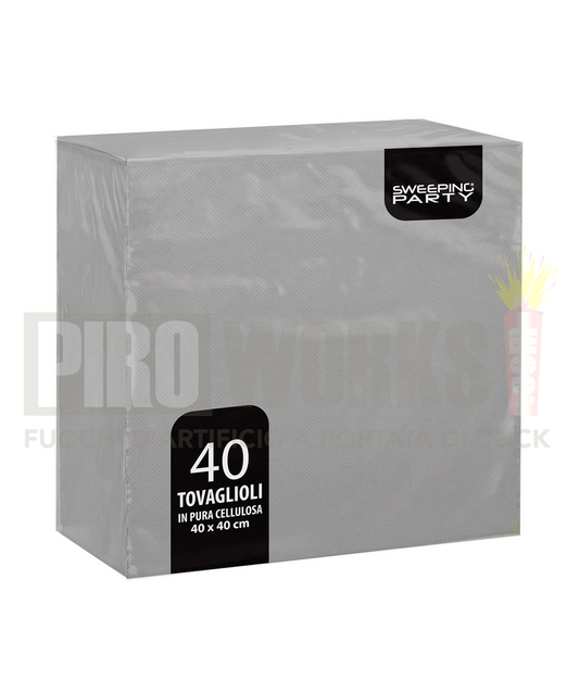 Tovaglioli Carta | Vari Colori | 40x40 Cm | 40 Pz