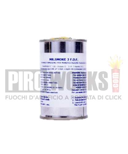 Fumogeno | Mr. Smoke 2 | Barattolo | 1 Minuto | Vari Colori | F.D.F.