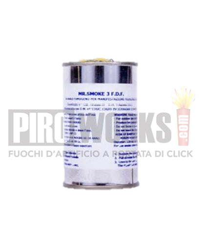 Fumogeno | Mr. Smoke 3 | Barattolo | 2 Minuti | Vari Colori | F.D.F.