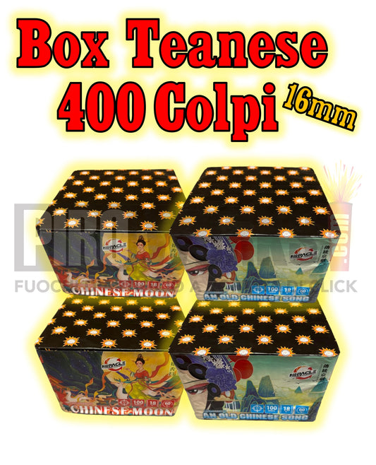 Box | Teanese | 400 Shots | 16mm