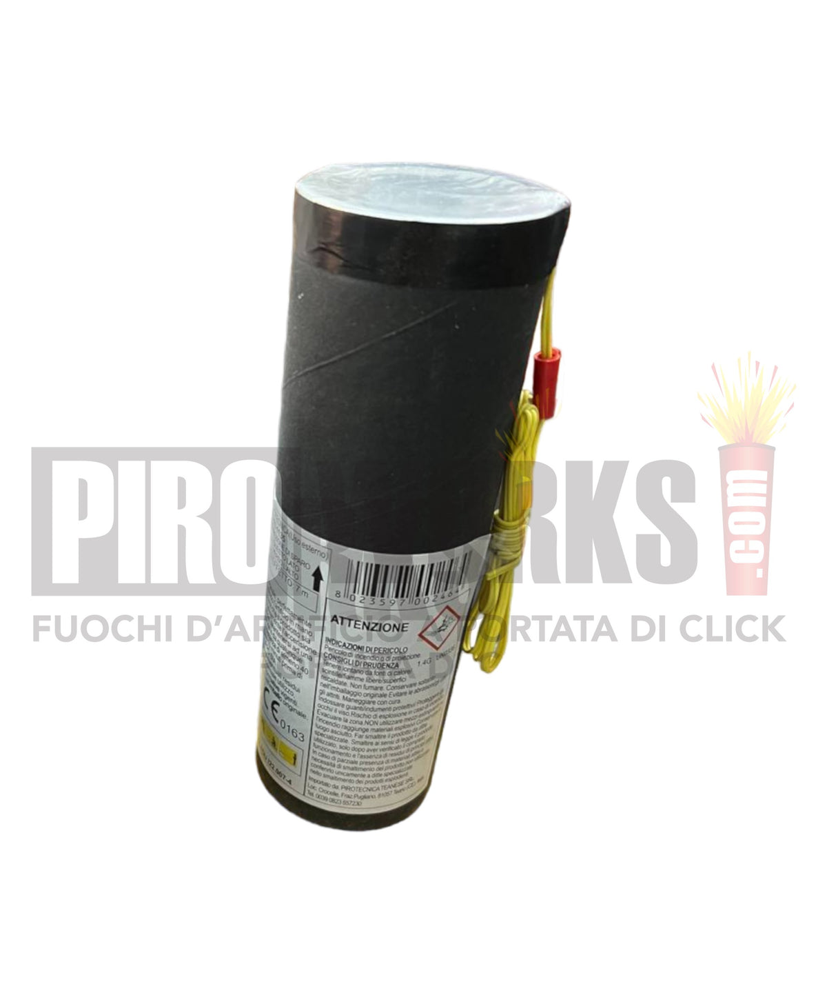 Effetti Freddi Fontana Argento 60 Sec Altezza 5 Metri Con Accenditore | 1 Pezzo