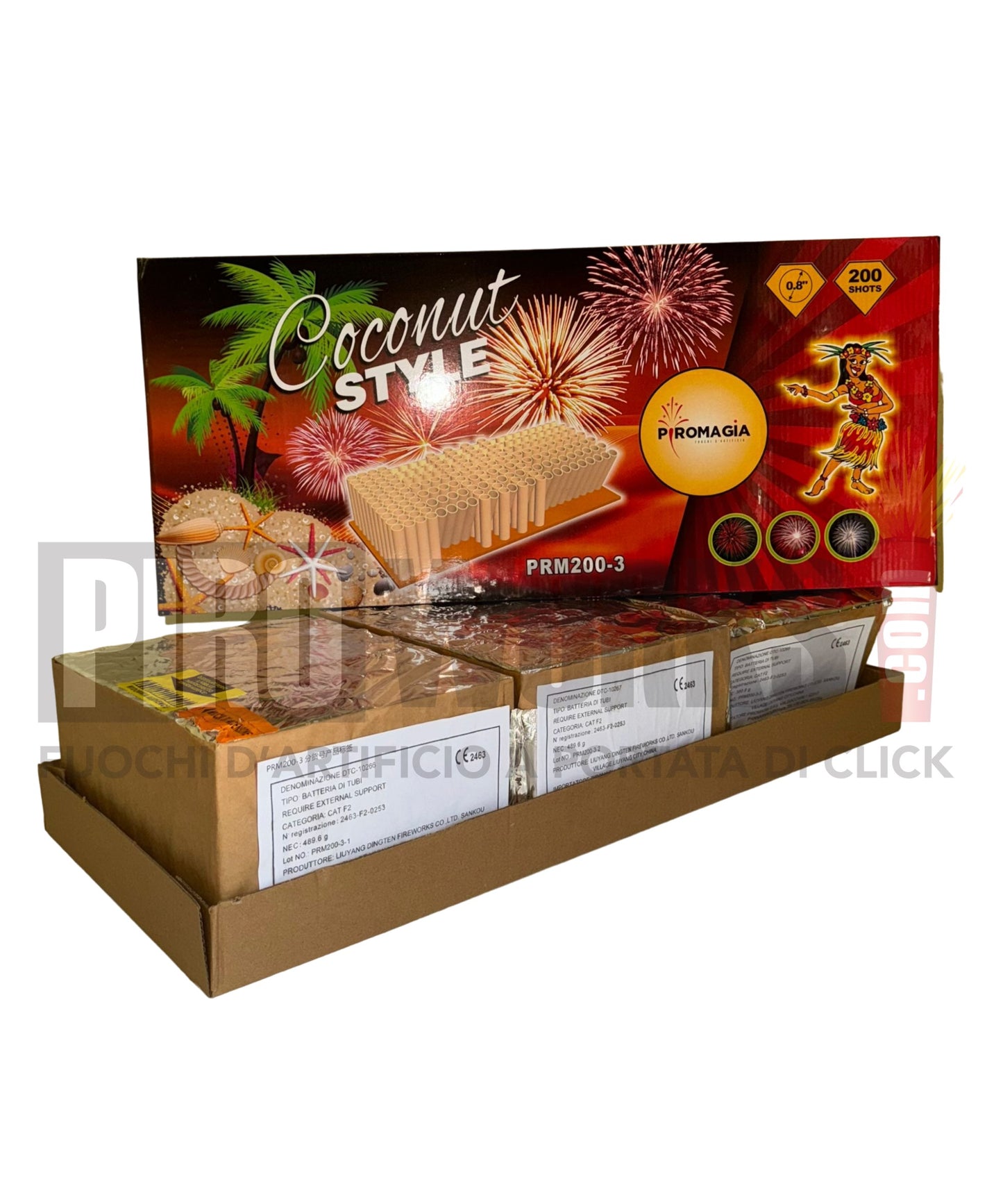 Coconut Style | 200 Colpi | Dritto e Ventaglio