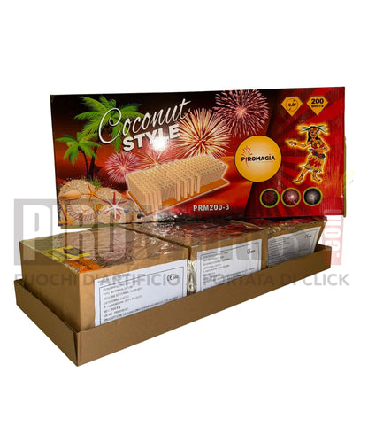 Coconut Style | 200 Colpi | Dritto e Ventaglio