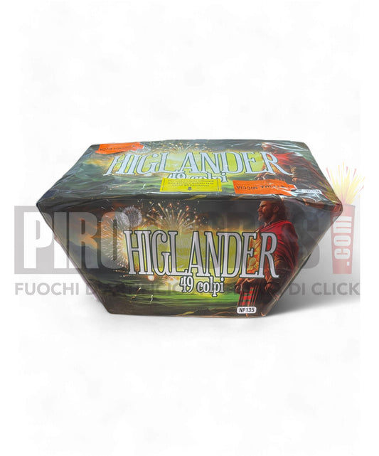 Higlander | 50 colpi | Striscioni Oro Punte Blu