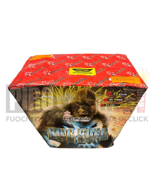 King Kong | 25 Shots | 30mm | Folding fan