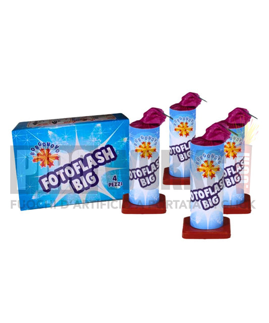 Fotoflash Bianco | 45 Sec | Borgonovo | 4 pz