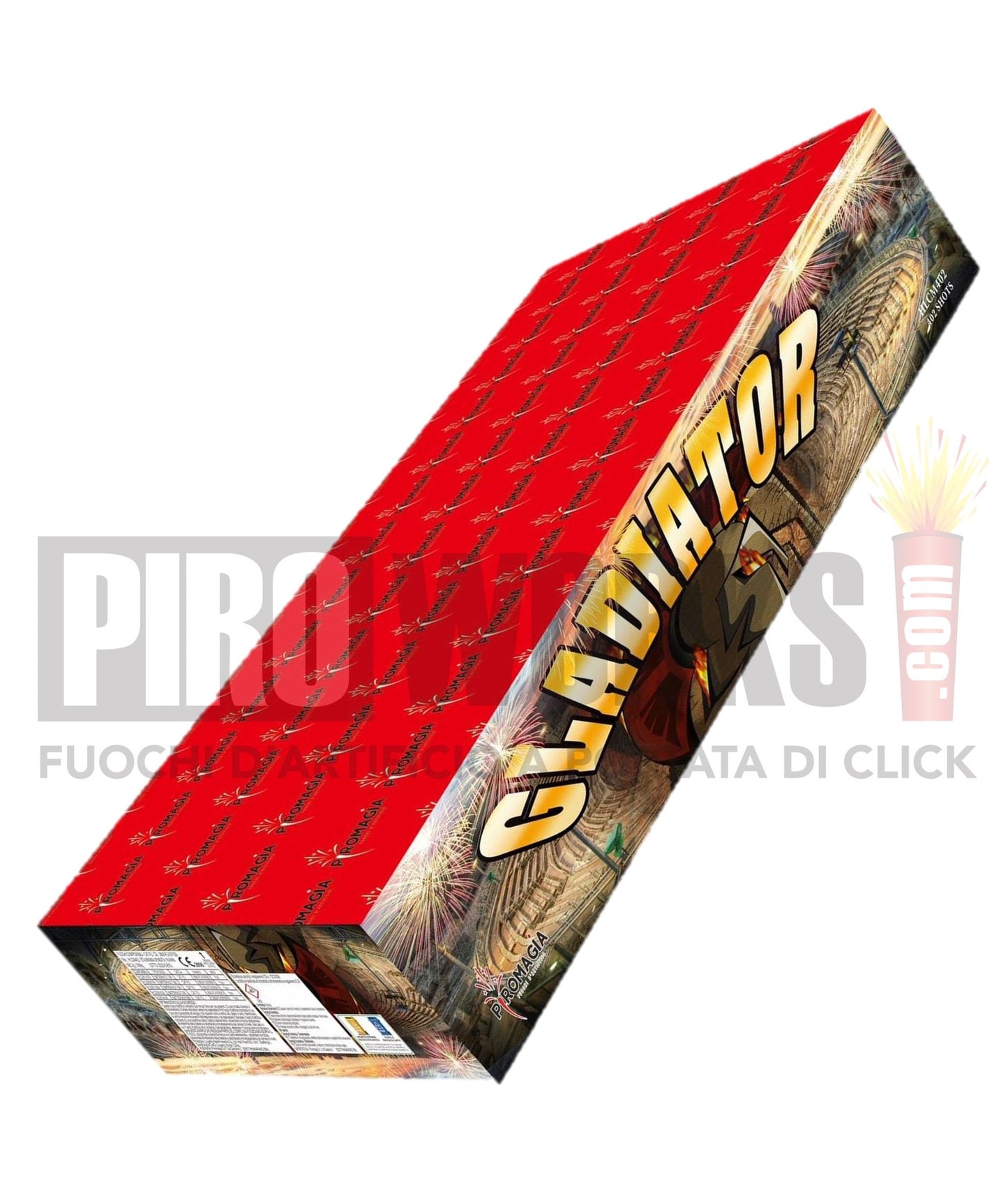 HLCM402 | Gladiator | 402 Colpi | Dritta e Ventaglio | Piromagia