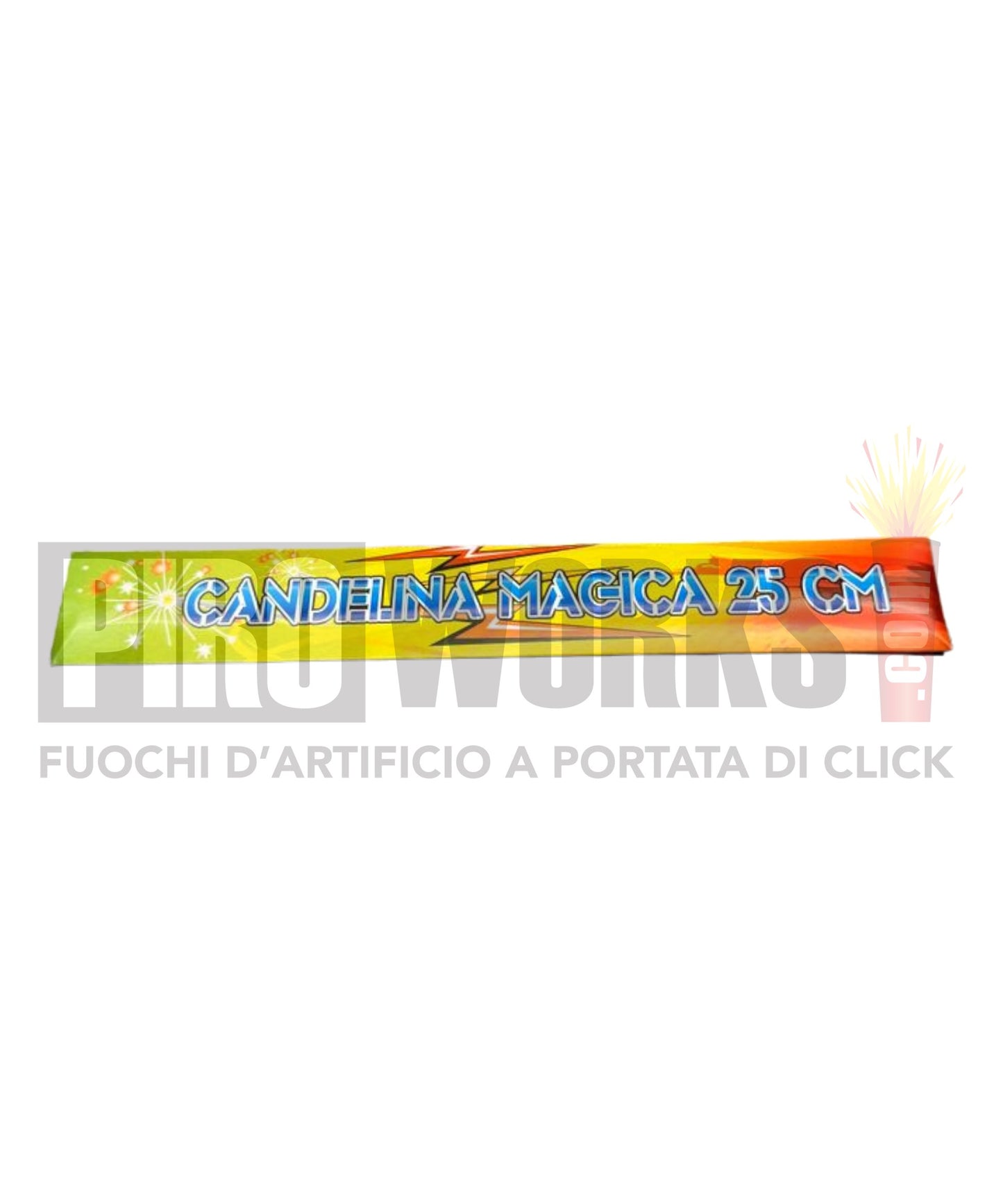 Candeline Magiche | 25cm | Stelline | 10Pz