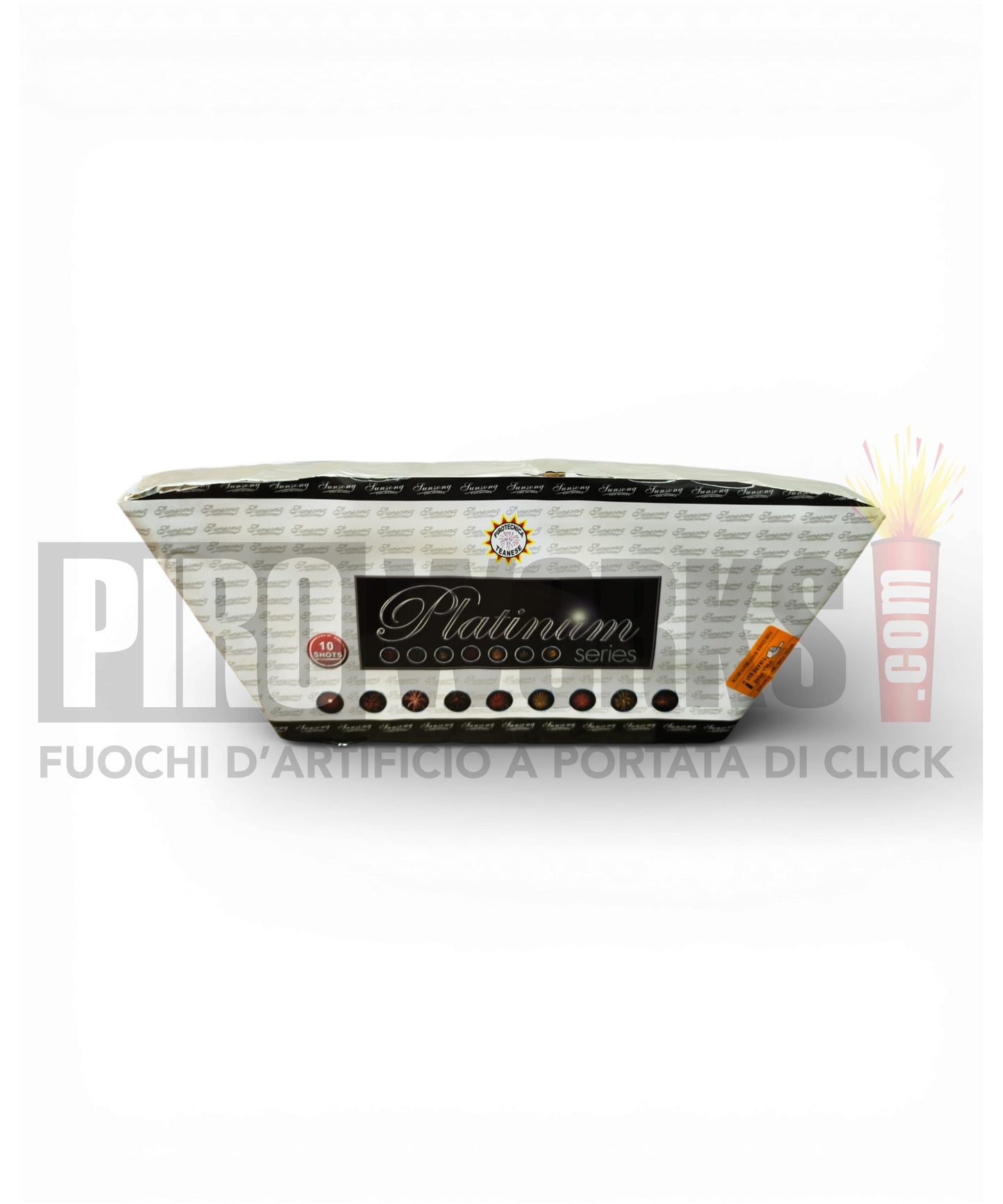 Fetta | Colori Misti | 10 Colpi | Fumata Rainbow | Con Miccia