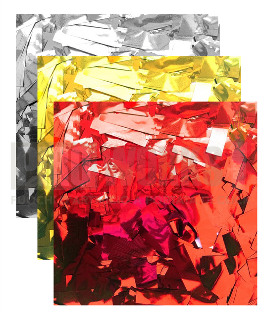 Coriandoli Rettangolari | Metallizzati | 500 Gr | Caduda Lenta | Vari Colori
