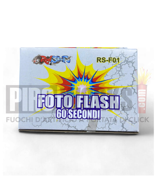 Fotoflash Bianco | 60 Sec | Red Star | 4 pz