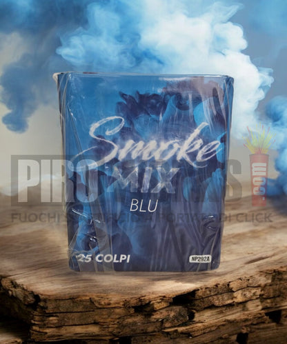 Smoke Mix Blu | 25 Colpi | 30mm