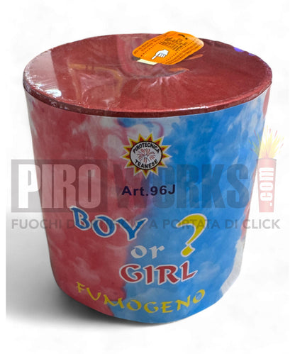 Boy or Girl | Fumogeno Da Terra | Celeste o Rosa / Teanese
