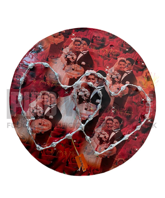 Effetti Freddi | Doppio Cuore | 60 Secondi | Fontane a Ruota | 1 Pezzo