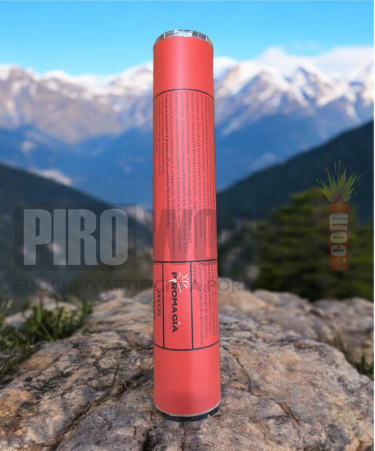 Monogetto | 30MM | JXSS06 | Sbruffo Salice Oro - Striscione Rosso | Senza Accenditore