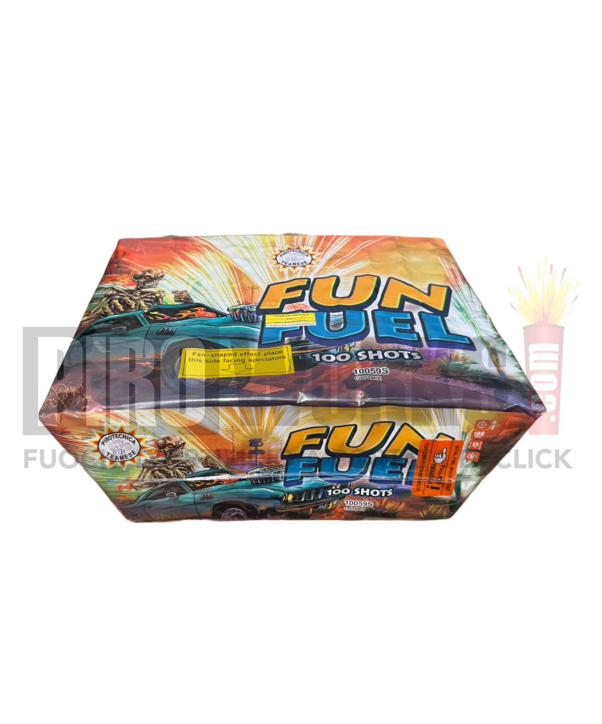 Fun Fuel | 100 Colpi | Ventaglio | Salice Oro โ Piroworks