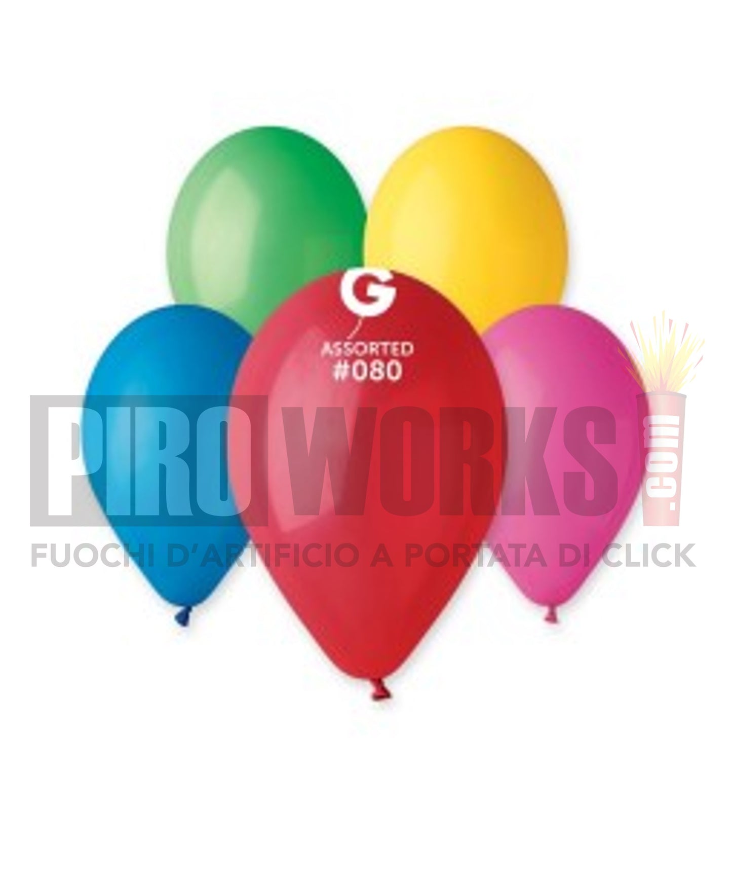 Palloncini Lattice | Tondi 10 Pollici | Gemar | 100 Pezzi