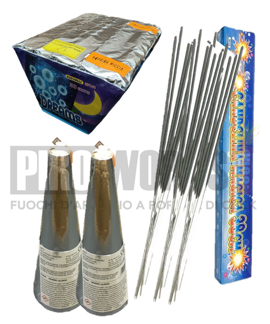 Kit Wedding | Bianco Forever | Effetti Freddi | Scintille | Silenziosi