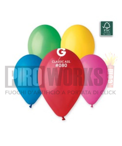 Palloncini Lattice | Tondi 13 Pollici | Gemar | 50 Pezzi