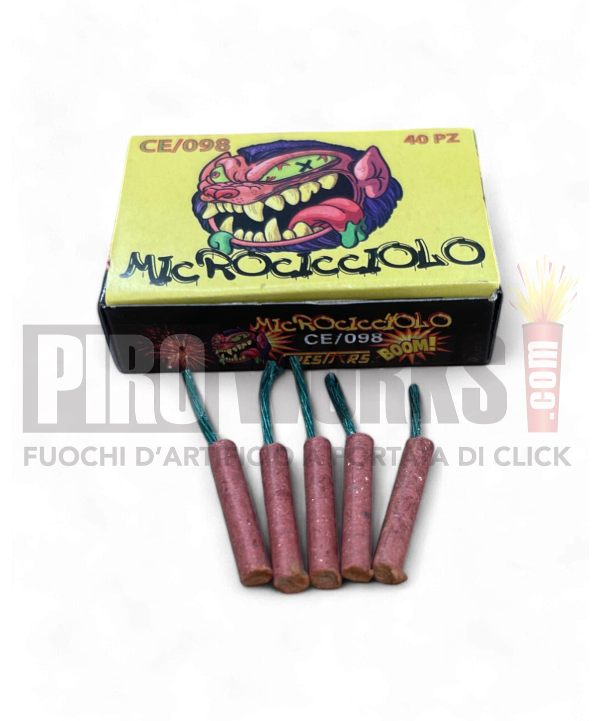 Microcicciolo | Con Miccia | Firestars | 40 Pz