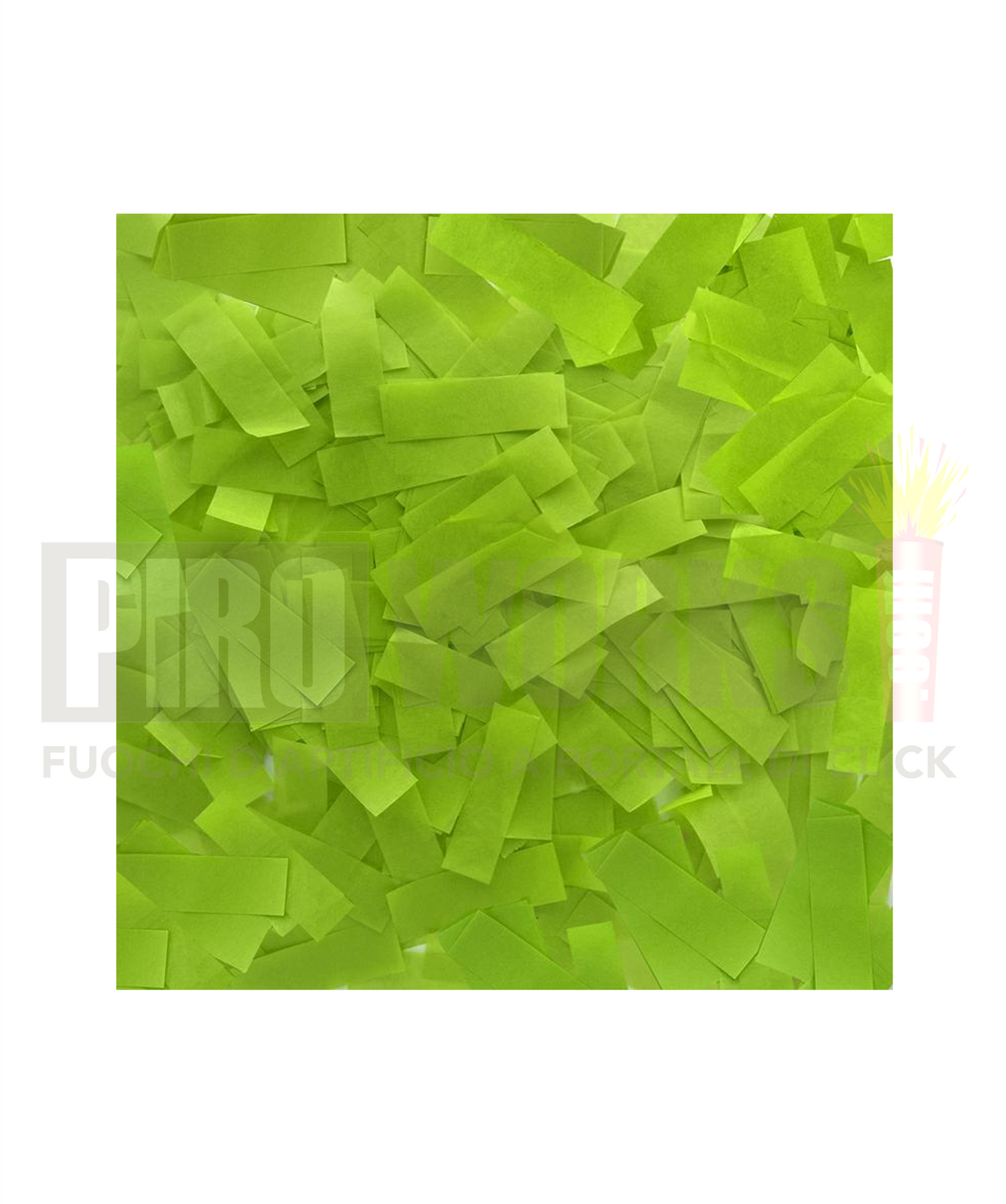 Coriandoli Rettangolari | 1 Kg | Caduta Lenta | Vari Colori