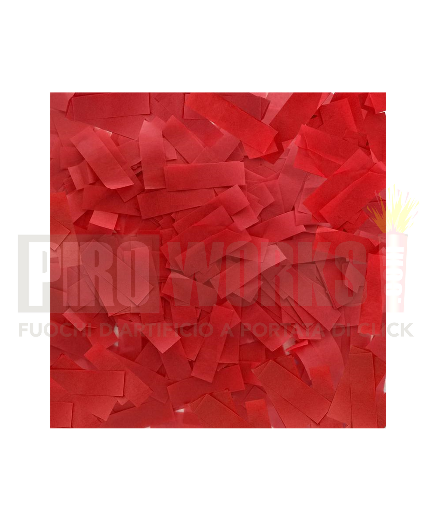 Coriandoli Rettangolari | 1 Kg | Caduta Lenta | Vari Colori