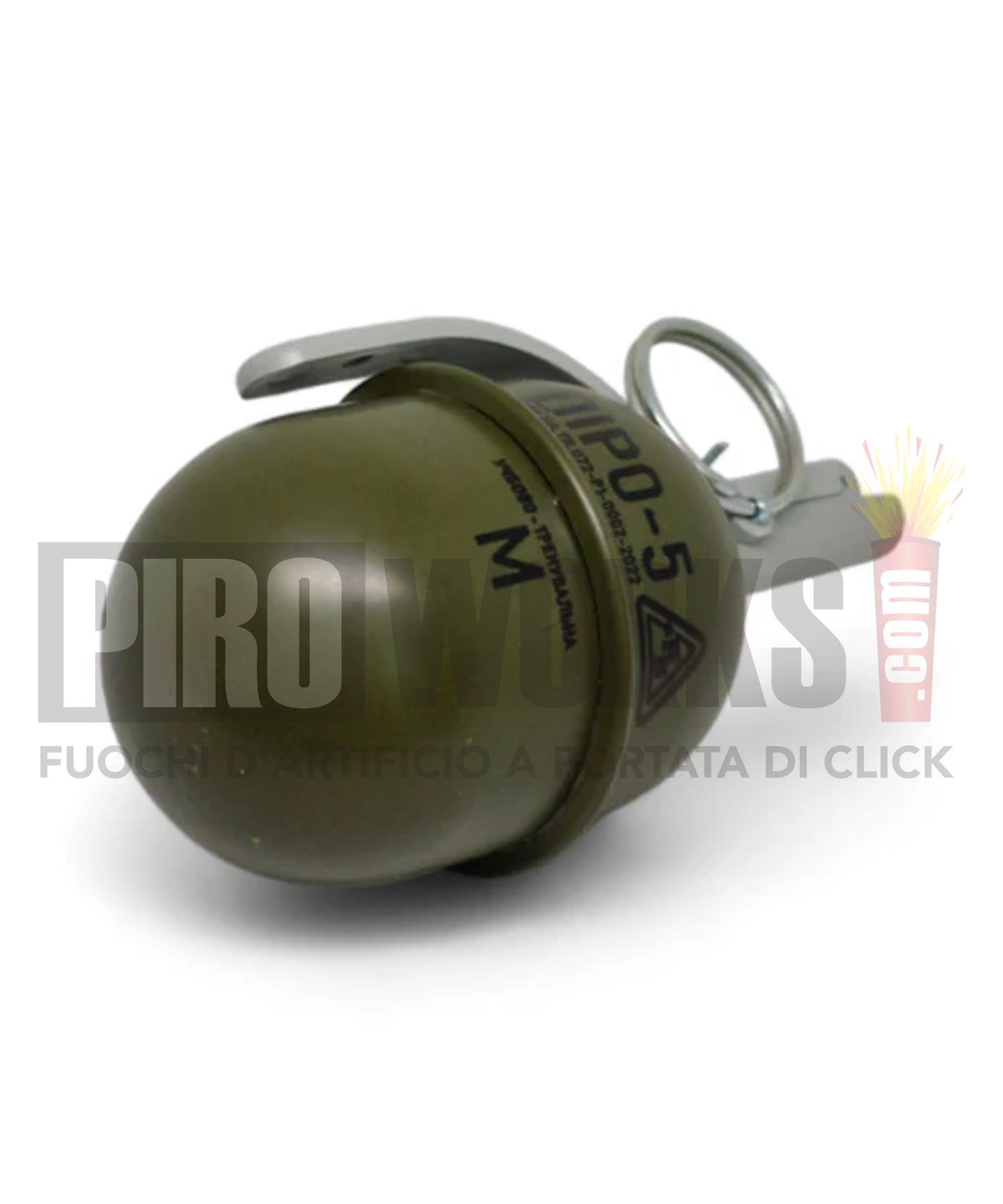 Pyrosoft | Granata a Mano | Piro-5M Chalk | Airsoft | 1 Pz