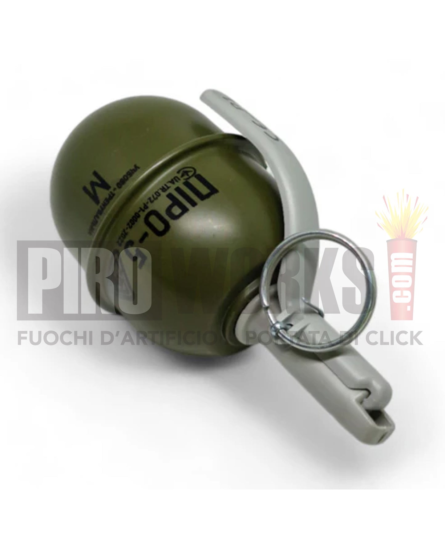 Pyrosoft | Granata a Mano | Piro-5M Chalk | Airsoft | 1 Pz